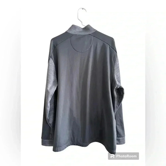 Callaway Quarter Zip Golf Gray Pullover Sweatshirt Mens XL - Picture 3 of 8